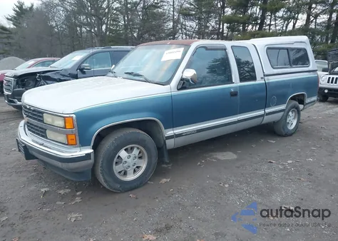 1992 Chevrolet Gmt-400 C1500 z USA, uszkodzony, nr VIN 2GCEC19K8N1167533